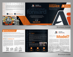 Corporate flyer introducing a brand new technology apprenticeship program in Australia! | Flyer Design by SAI DESIGNS