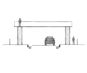 Re-draw a load-class drawing to make it look like hand-sketched by an architect | Graphic Design by Andi Yan