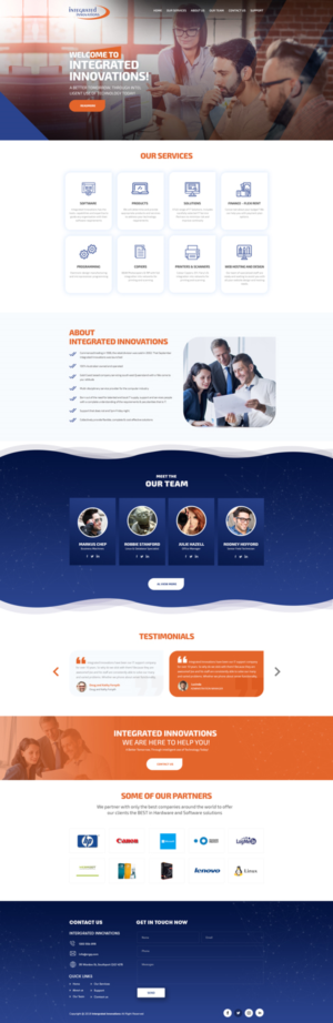 Web Design by Black Stallions Impressive Solutions for this project | Design #20799865