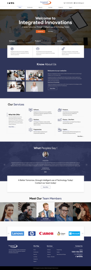 Web Design by sai.designer87 for this project | Design #20795824