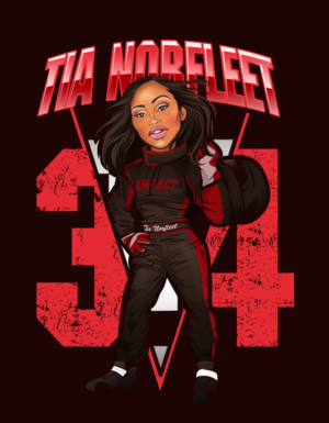 Tia Norfleet | T-shirt Design by MissJo Designs