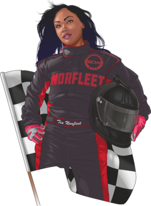 Tia Norfleet | T-shirt Design by Scelatio