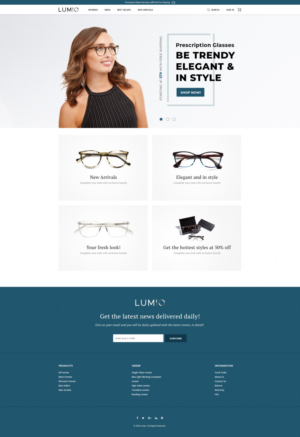 Online Prescription Eyewear Company Needs a Website  | Web Design by v.senthil-designer