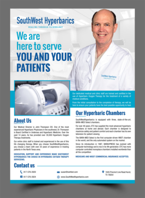 One Page Medical Flyer - Need sophisticated but colorful, engaging design | Flyer Design by Schöpfer