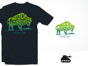 T-shirt for Theodore Roosevelt National Park | T-shirt Design by ArtTank