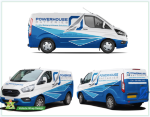 Car Wrap-Design von Azhoeck für Powerhouse Batteries Pty Ltd | Design #20836724