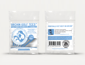 Simple & Easy - Urchin Golf Tees | Verpackungs-Design von Navisol Creatives