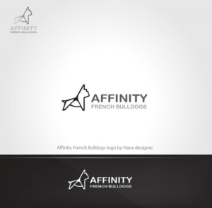 Affinity French Bulldogs | Logo-Design von Hana