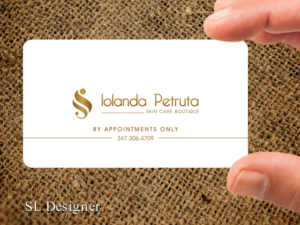  female esthetician   looking for an impact business card | Business Card Design by SL Designer