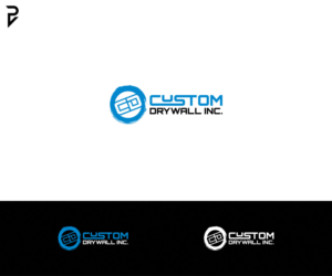 Logo Design by poisonvectors for Custom Drywall Inc. | Design #20842074