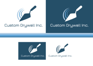 Logo Design by eiffeatuoil for Custom Drywall Inc. | Design #20924832