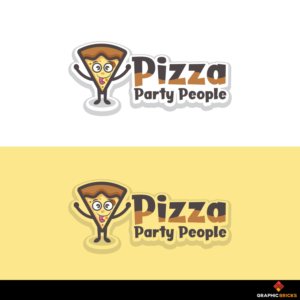 Pizza Party People | Logo-Design von Graphic Bricks