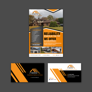 flyer for roofing advertising  | Flyer Design by aspiremedia