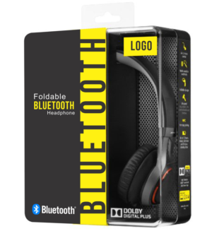 Foldable Bluetooth Headphone Packaging Design | Packaging Design by fumbh.designs