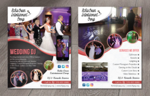 Wedding DJ Services Flyer | Flyer Design by alex989