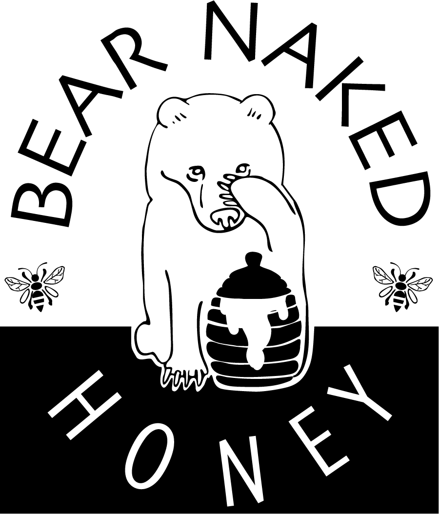 Logo Design by R.Hunter for Bear Naked Honey | Design #20897282