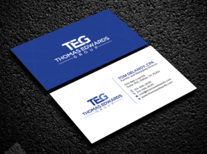 Thomas Edwards Group Business Cards | Business Card Design by Bold Pixels