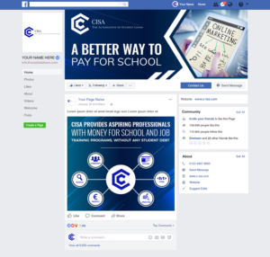 New Company Offering Innovative New Financial Product | Facebook Design by SAI DESIGNS