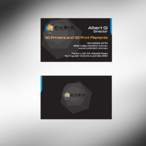 Business Card Design for Technology Company | Business Card Design by Silviya M