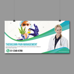 TheraCann Pain Management  (this is the name of our clinics) | Poster Design by aspiremedia