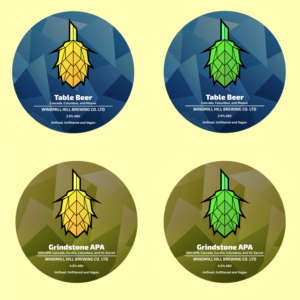 Craft brewery keg badge / badge branding to be on display on keg fonts in pubs and craft beer bars | Grafik-Design von egr__