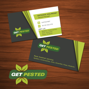 Female Pest Controller needs awesome business cards | Business Card Design by Wally_F