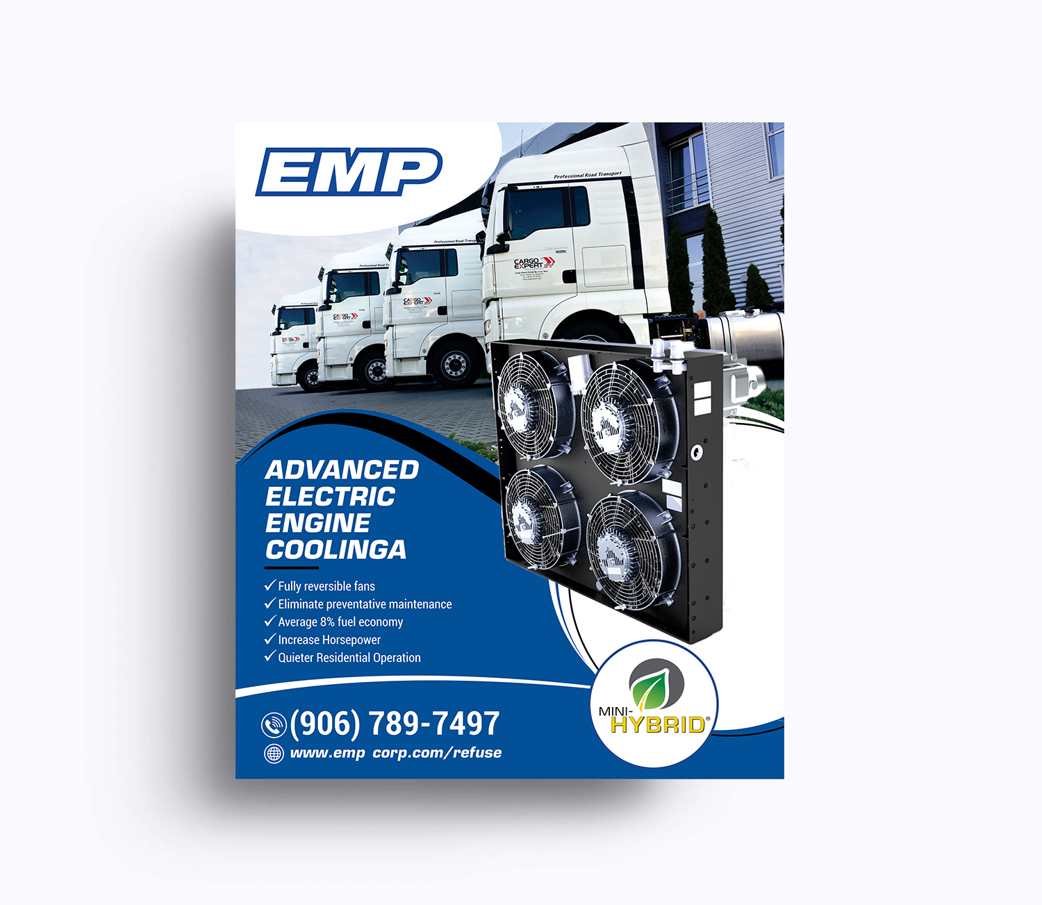 Magazine Design by Aurora:) for Engineered Machined Products, Inc | Design #20925841