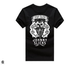 Johnny Slicks New T Shirt Design | T-shirt Design by lisa