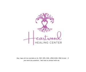 Heartwood Healing Center | Logo Design by Design Solving