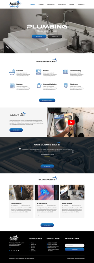 We are full service plumbing contractors that are capable of performing all of your plumbing need... | Web-Design von bdesigner9