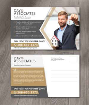 Day & Associates Property Management | Postkarten-Design von alex989