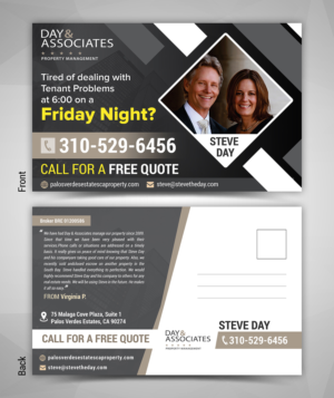 Day & Associates Property Management | Postkarten-Design von SAI DESIGNS