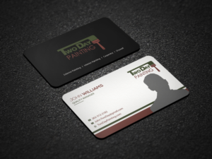 Painting Company Business Card | Business Card Design by Riz'