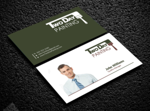 Painting Company Business Card | Business Card Design by Bold Pixels