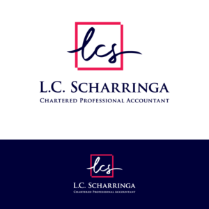 L.C. Scharringa, Chartered Professional Accountant | Logo Design by H4R5Z