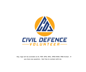 Civil Defence Volunteer CDV | Logo-Design von Design Solving