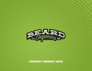 Create Product Deck for Organic Beard Oil Brand | Graphic Design by chipchip15