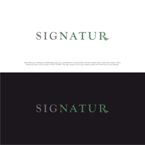 Signatur | Logo Design by heymlett