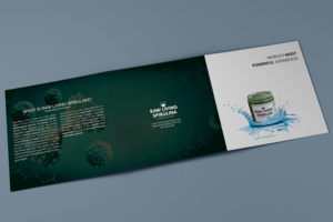 Flyer-Design von barinix für Raw Living Spirulina | Design #21034825