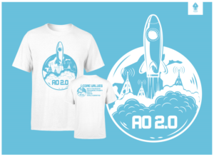 AO 2.0 - T-shirt Design - Alpha Omega Wireless | T-shirt Design by mngkw