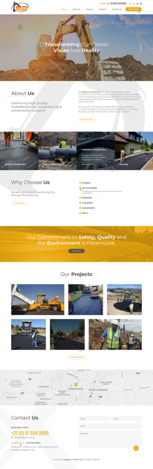 M Website | Web-Design von Ved Web Services