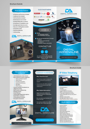 Cloud Phone Service Brochure | Brochure Design by SAI DESIGNS