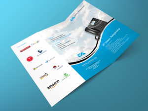 Cloud Phone Service Brochure | Brochure Design by banedsgn