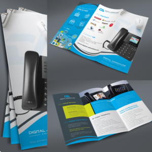 Cloud Phone Service Brochure | Brochure Design by coo.lt