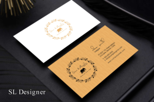 Business Card  for Interior Designer   | Business Card Design by SL Designer