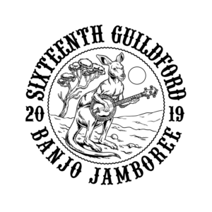 Guildford Banjo Jamboree T-shirt design | T-shirt Design by SangBlater