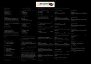 Trendy Indian Restaurant needs menu design | Menu Design by Emmanuel Creations