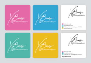 Xbody Health & Wellness Business Card Design | Business Card Design by MIND