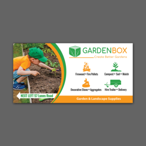 Billboard - Cool Garden and Landscape Company (Brand Pack Included) | Werbetafel-Design von Schöpfer