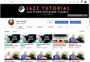 Video Thumbnail Design for Jazz Piano YouTube channel | Graphic Design by ArtTank